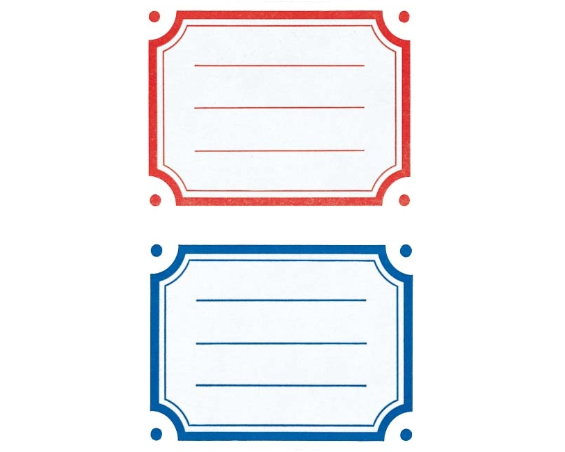 Z-DESIGN Sticker School 3026 Namen-Etiketten 3 Stück