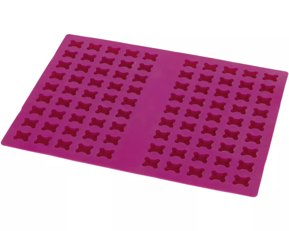 Kerbl Backmatte Silikon, Rosa, 33 x 23 x 1.2 cm