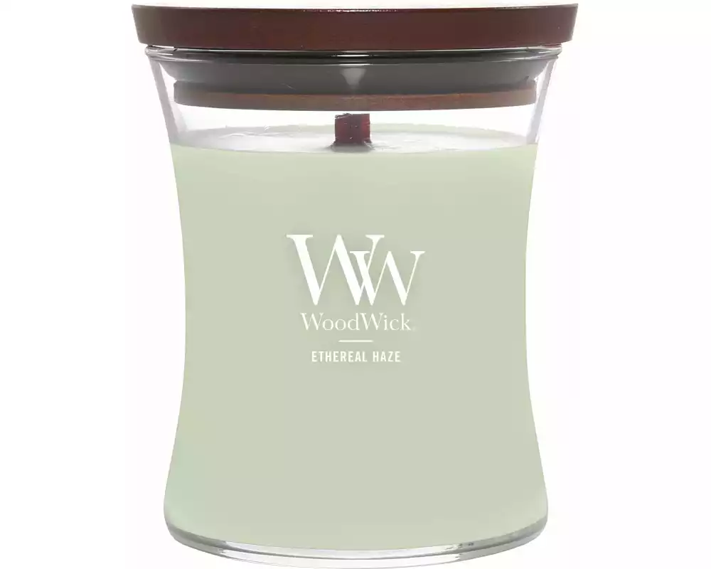 Woodwick Duftkerze Ethereal Haze, Medium, 10 x 11 cm