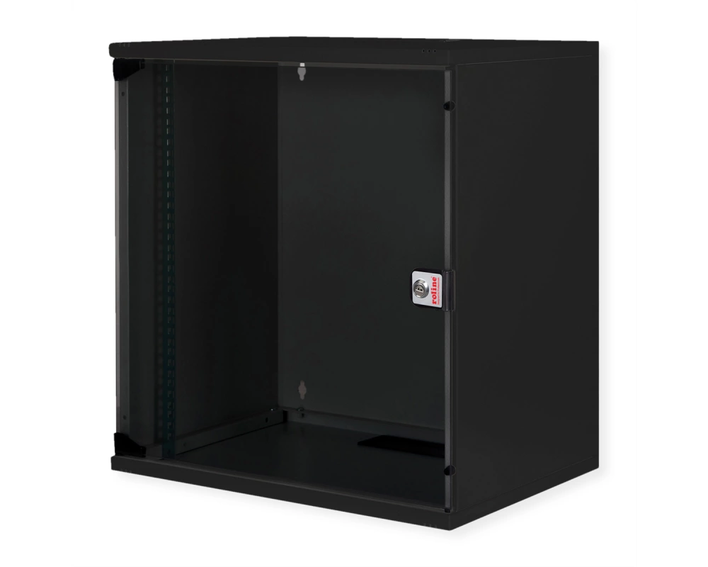 ROLINE 19-Zoll Wandgehäuse Basic 12 HE, 540x400 BxT Bausatz schwarz