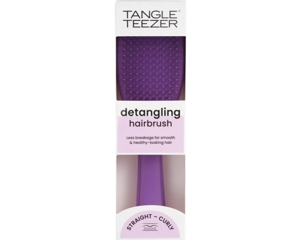 Herba Haarbürste TangleTeezer Wet Detangler Chrome Fresh Purple