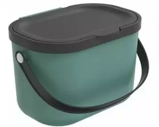 Rotho Komposteimer Albula 3.2 l, Mistletoe grün