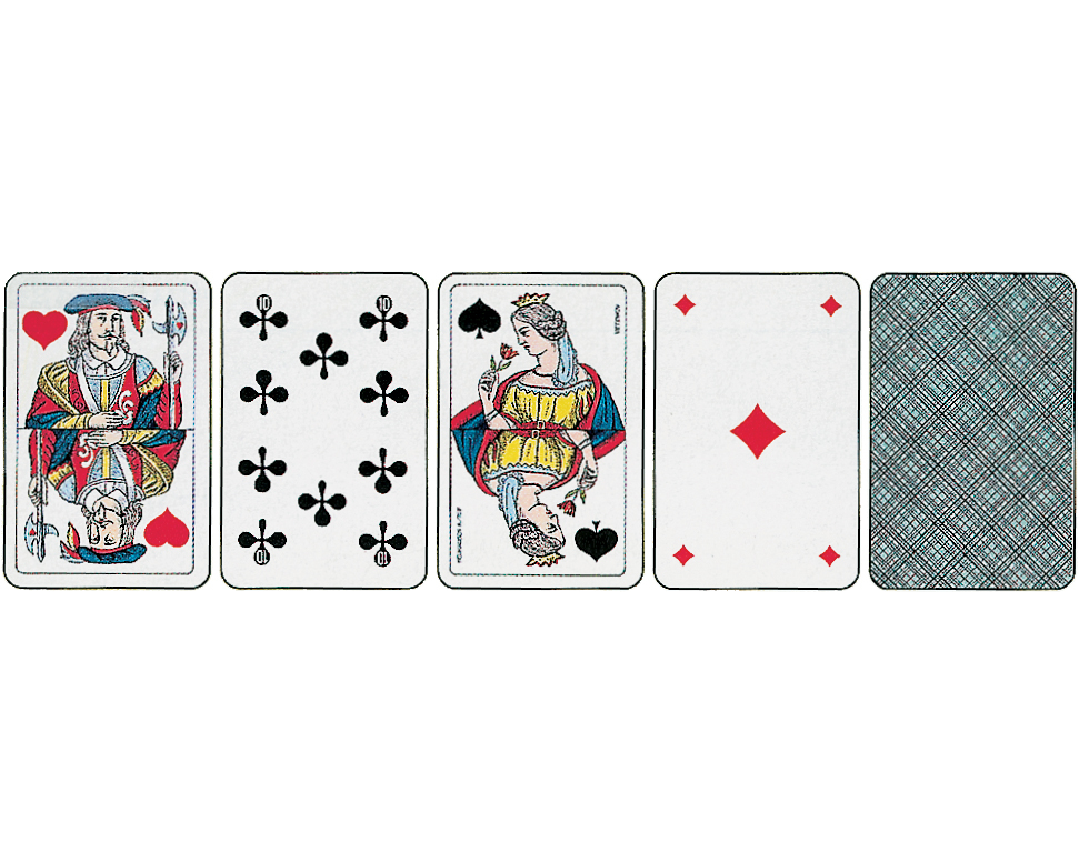 AGMÜLLER Jasskarten Piquet 57x89mm 10026889-000 Piquet 36 Karten