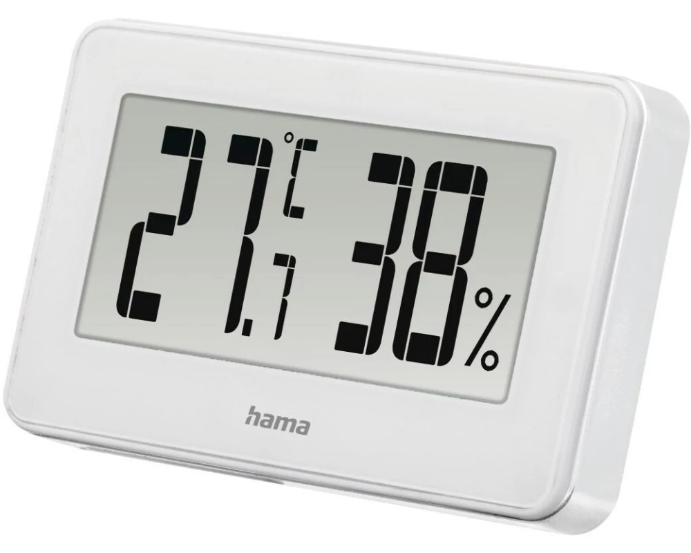 Hama Thermo-Hygrometer Mini Digital Weiss