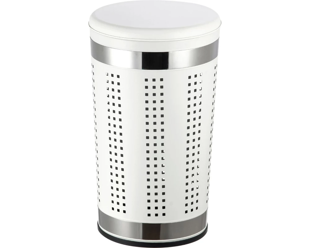 MSV Wäschekorb 46 l, Weiss