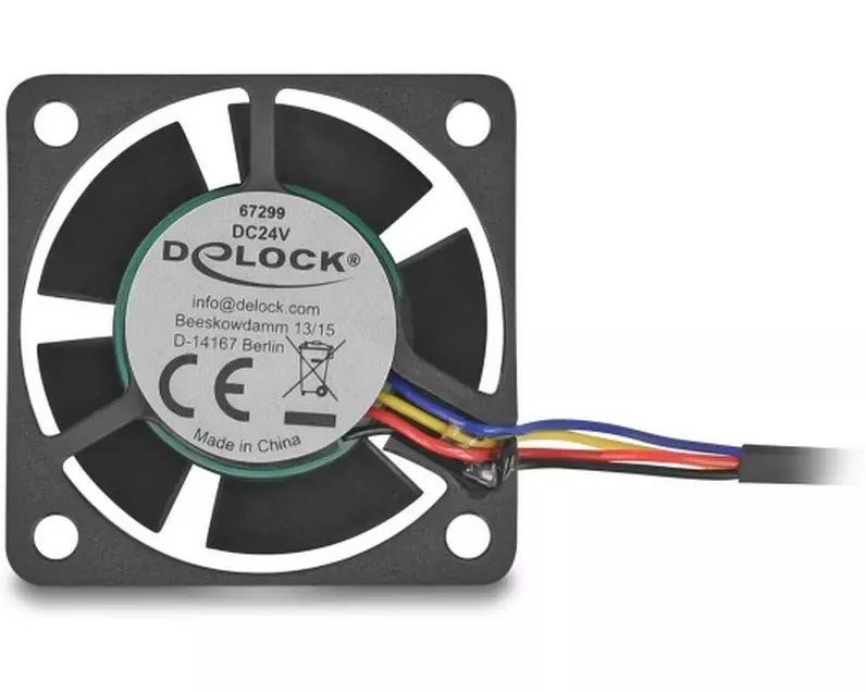 Delock PC-Lüfter 24 V DC, 40 x 40 x 20 mm