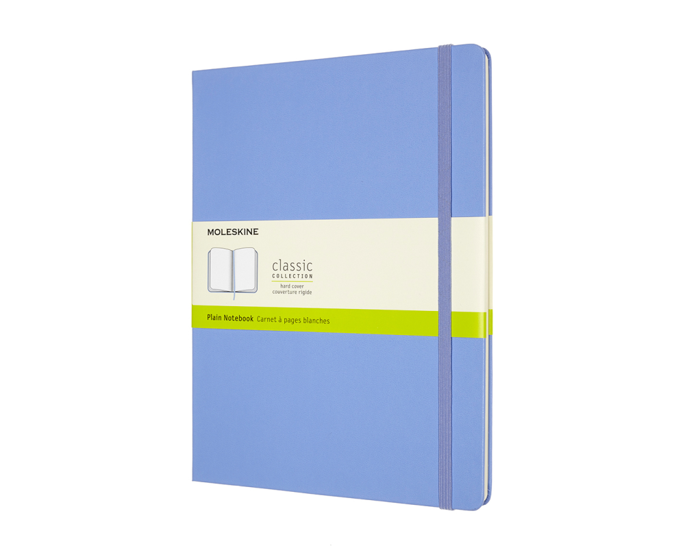 MOLESKINE Notizbuch HC XL 850840 blanko,hortensienblau,192 S.