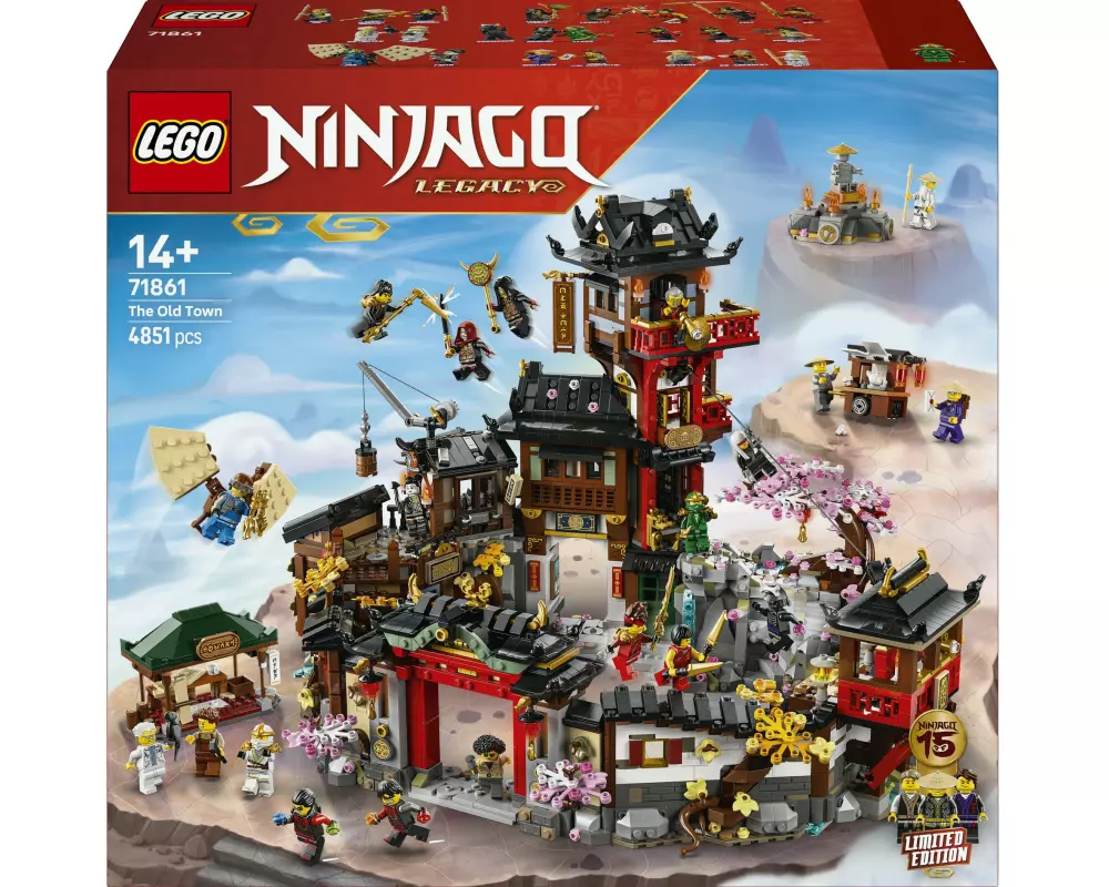 LEGO Ninjago 15-jähriges Jubiläum der Alten Stadt 71861