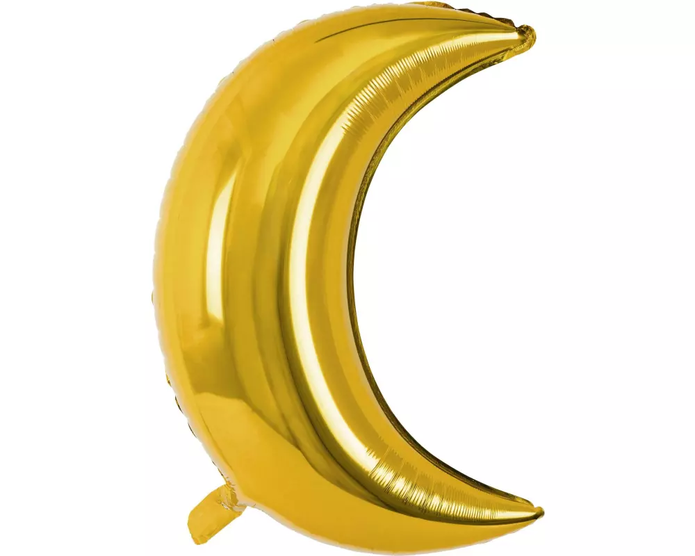 Partydeco Folienballon Moon Gold