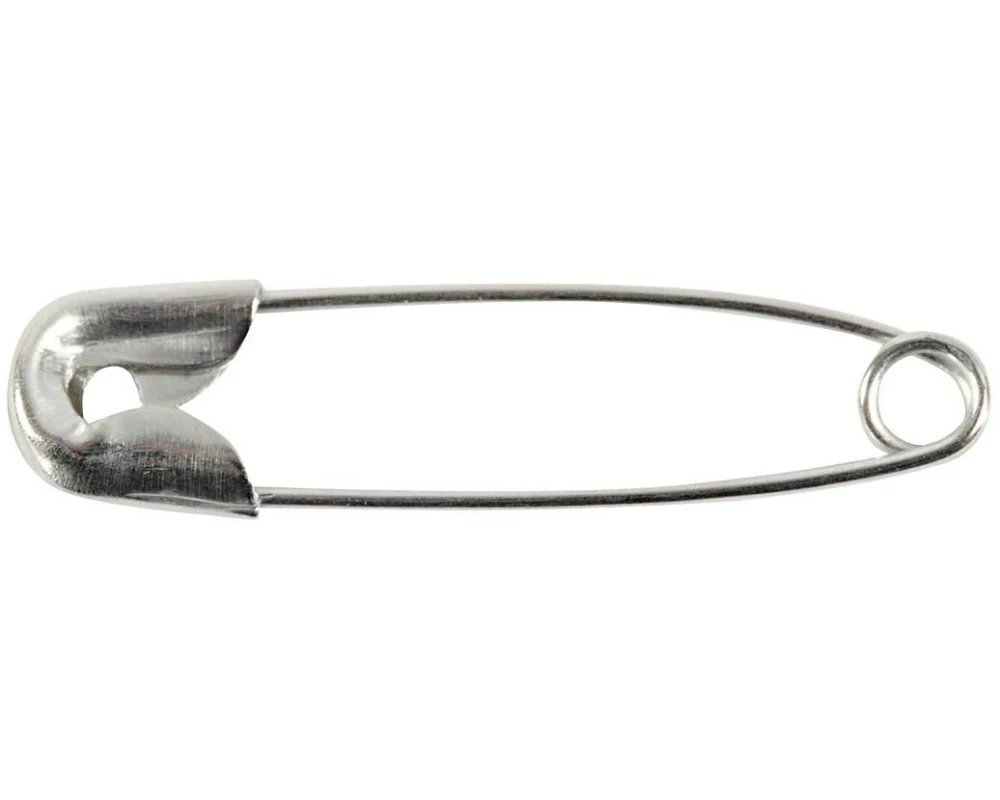 Creativ Company Sicherheitsnadeln Metall Silber 22 mm 0.6 mm 100 Stk