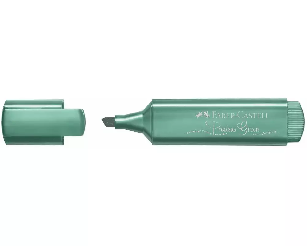 Faber-Castell Textmarker 1546 Precious Green, Metallic