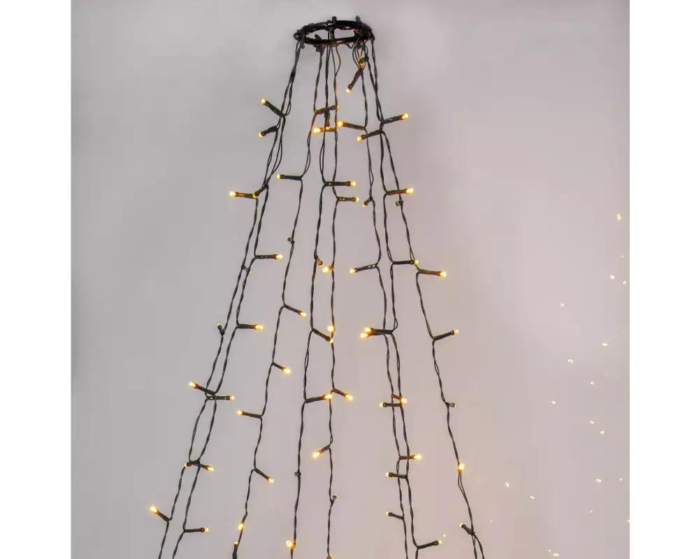 Star Trading Lichterkette Golden Warmweiss IP44, Golden Warmweiss