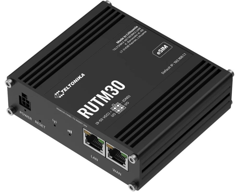 Teltonika 5G-Industrie-Router RUTM30 eSIM