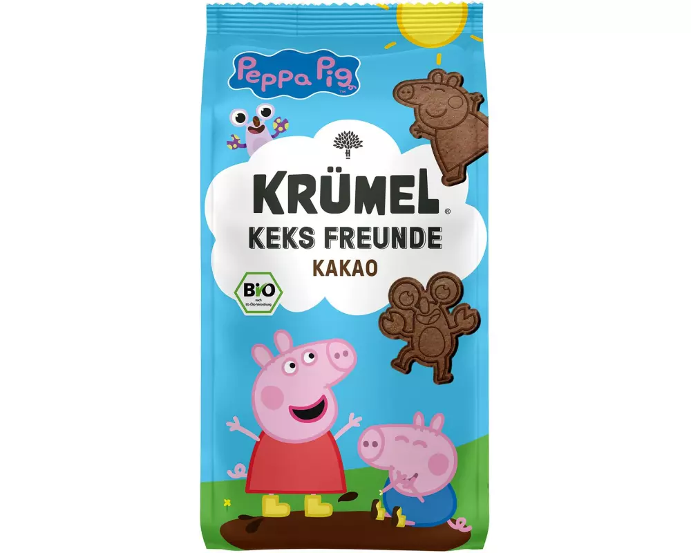 KRÜMEL Kekse Freunde Kakao Peppa Pig 125 g