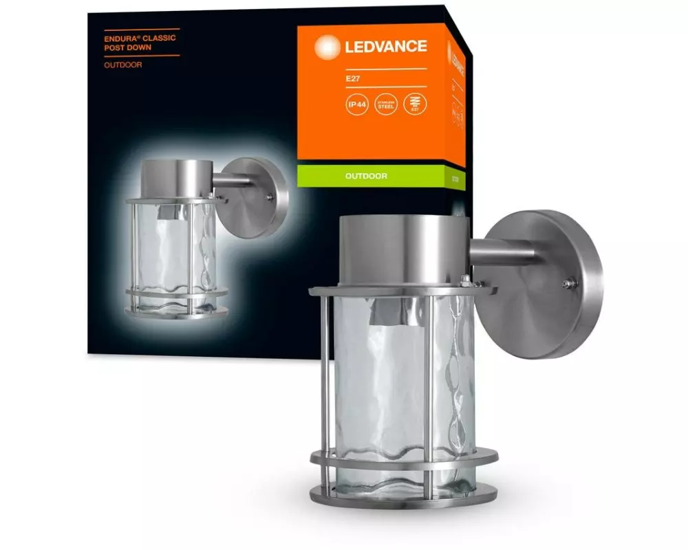 Ledvance Wandleuchte Endura Classic Post Down, E27
