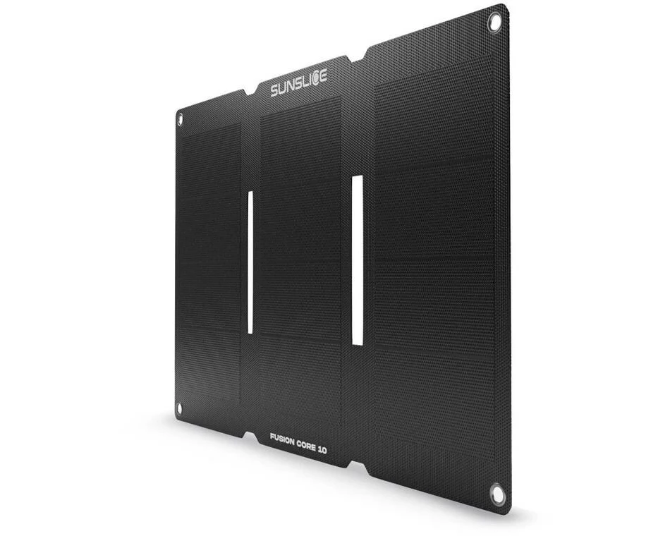 SunSlice Fusion Core Faltbar, 10 W, Monokristallin, Schwarz