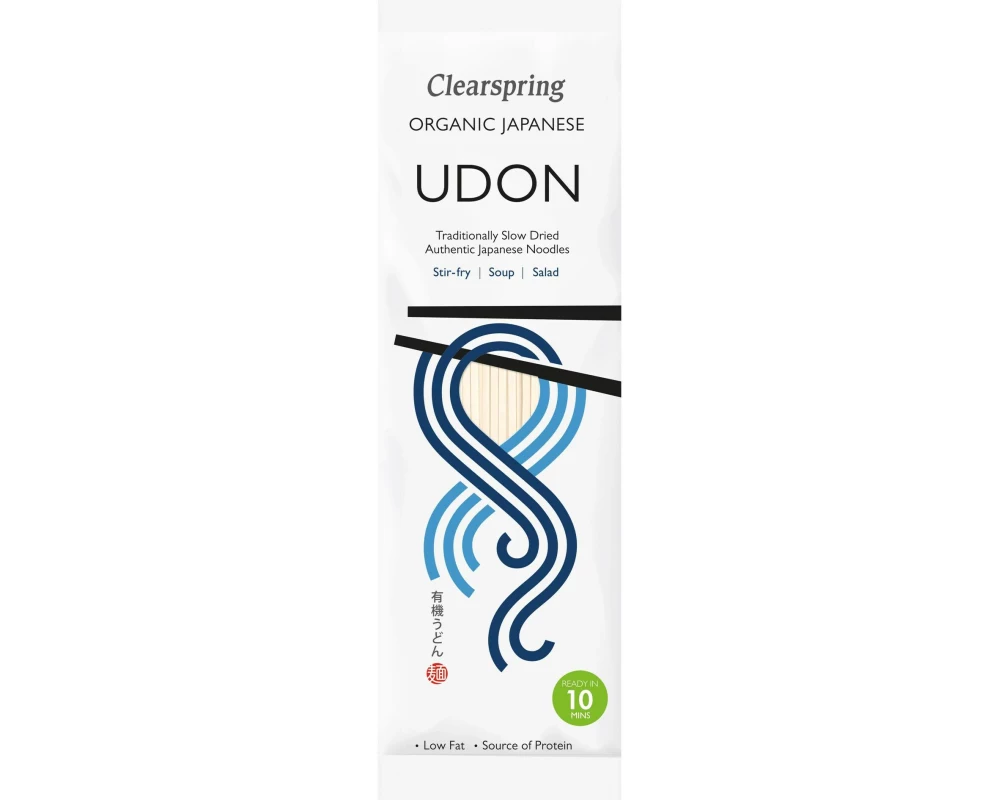 Clearspring Organic Japanische Udon Nudeln 200 g