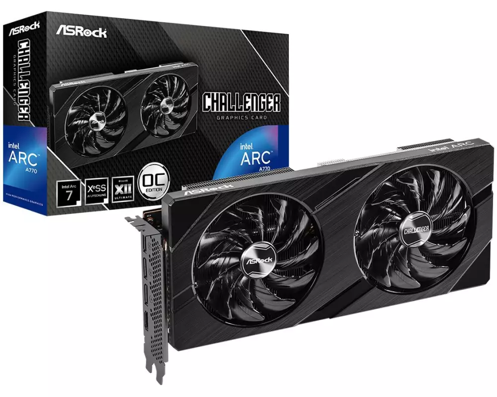 ASRock Grafikkarte Intel Arc A770 Challenger 16 GB OC