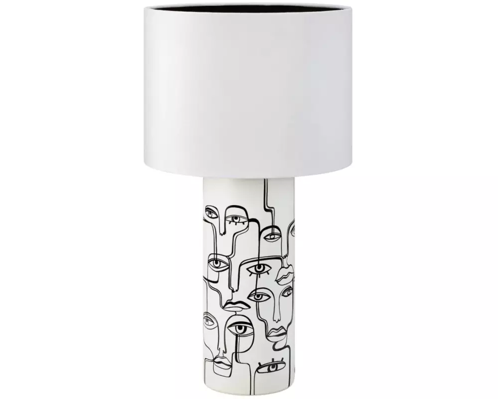 Markslöjd Tischleuchte Family 1L, E27, 60 W, Weiss