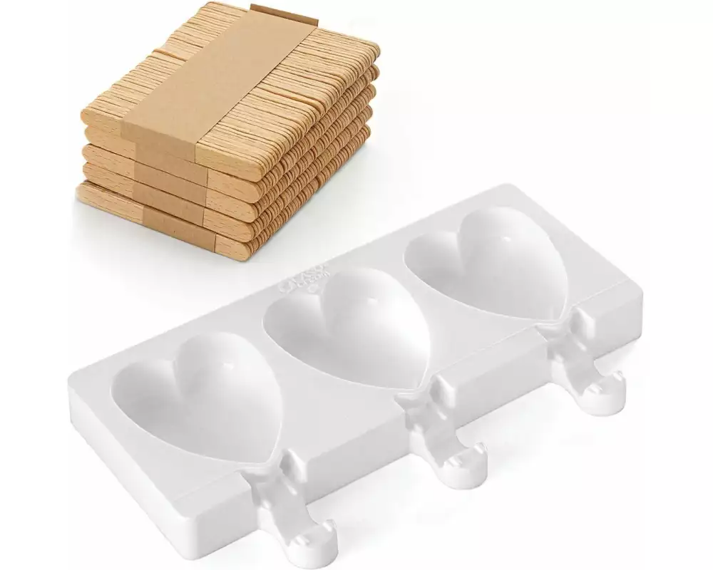 Silikomart Glaceform Mini Herz Weiss