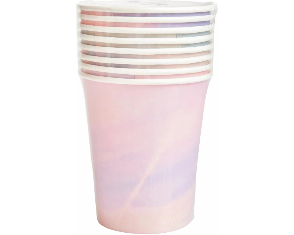 Rico Design Pappbecher Mix, The Sky is the Limit, 8 Stück