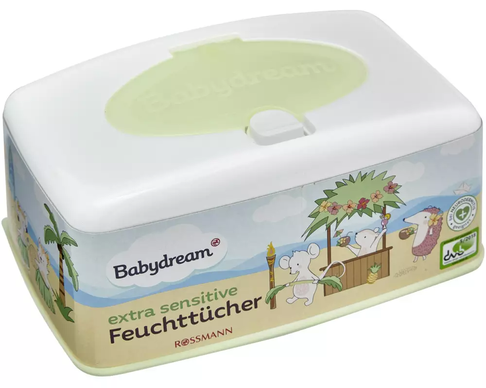 Babydream Feuchttücher extra Sensitive Box, 80 Stück