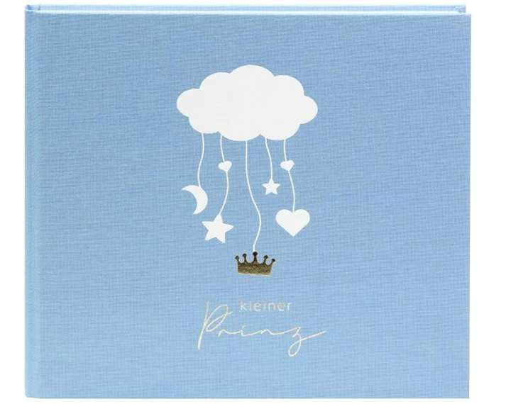 Goldbuch Wolkenpoesie 24 x 22 cm Blau
