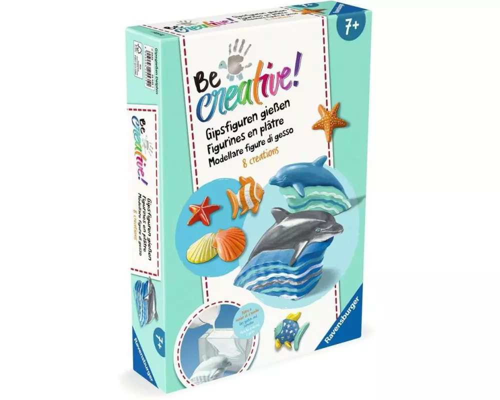 Ravensburger Bastelset BeCreative – plaster Dolphin