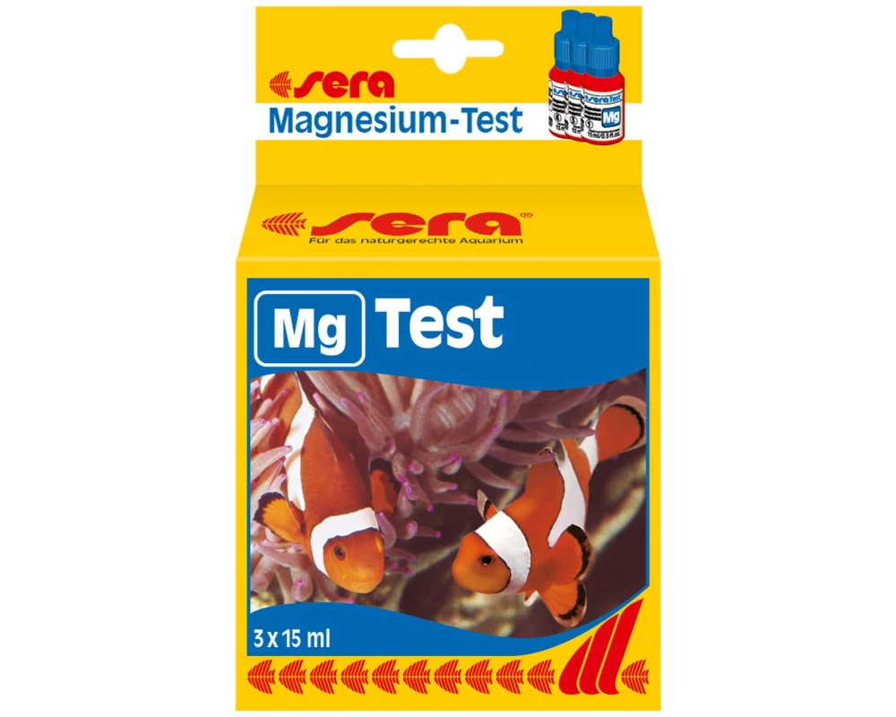 sera Wassertest Magnesium (Mg), 3 x 15 ml