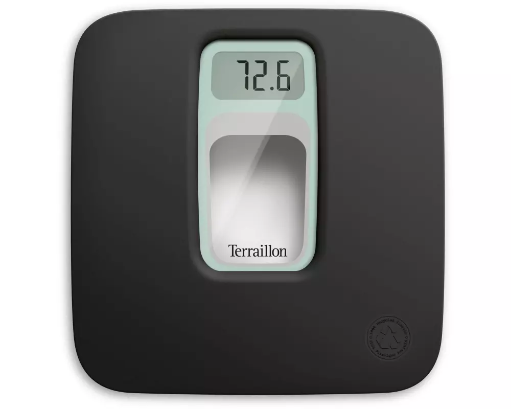 Terraillon Personenwaage Frenchy Schwarz