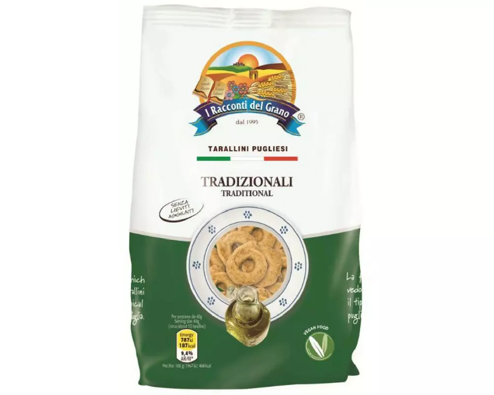 I Racconti del Grano Apulia Taralli Tradizionali 250 g