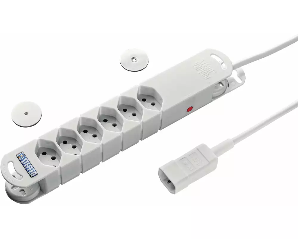 STEFFEN Steckdosenleiste STEBA VARIABL 6 T13