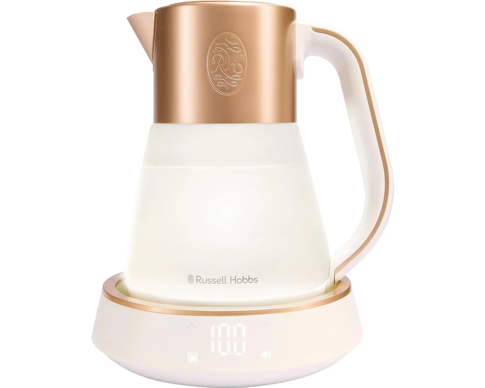 Russell Hobbs Wasserkocher Calm 1.7 l, Kupfer/Weiss