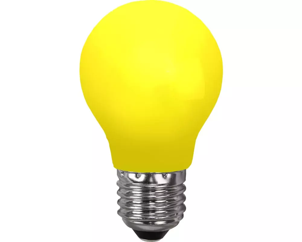 Star Trading LED L. Mitt. E27 A55 Outd. Lighting 18 lm Gelb 0.9W 220-240V