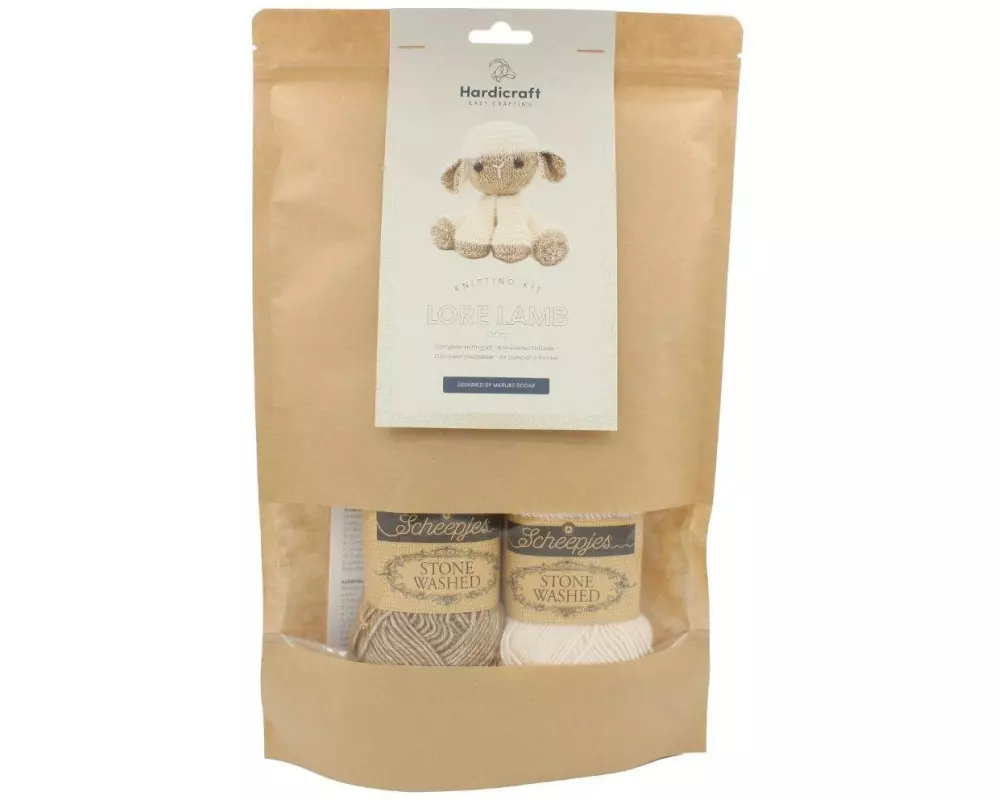Hardicraft Strickset Lamm Lore 20 cm