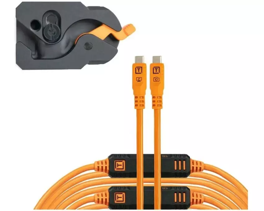 Tether Tools Kabel Leverlock Klemme und USB-C 9.2m