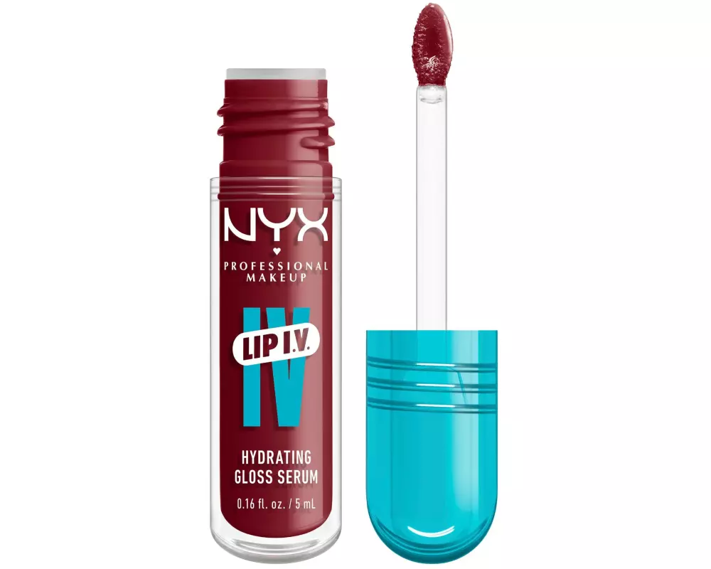 NYX Professional Makeup Lip Gloss IV Serum feuchtigkeitsspendender Blush Rush