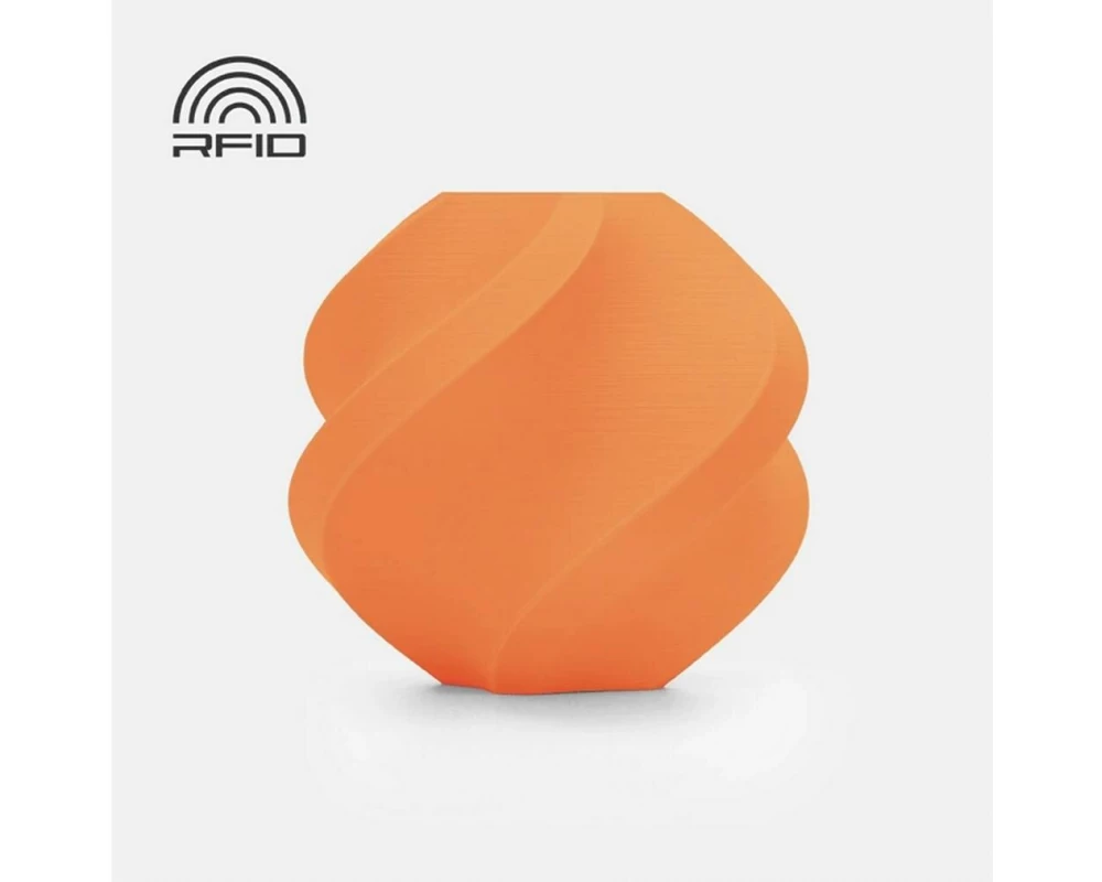 Bambu Lab PLA Matt Mandarin Orange Nachfüllung 1.75 mm