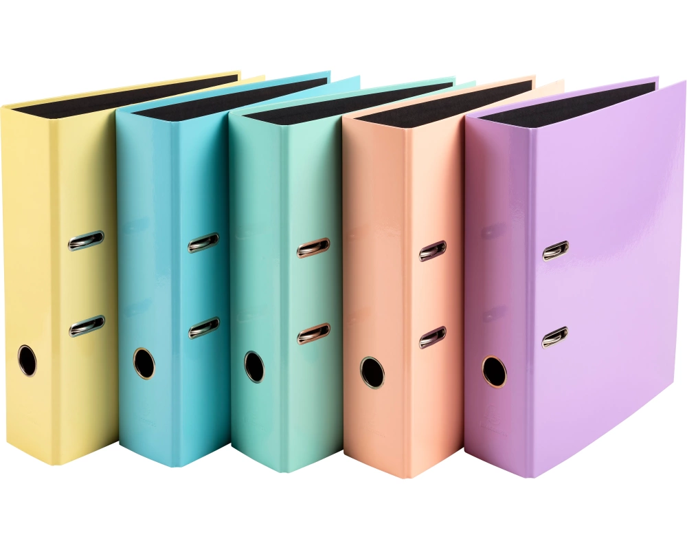 EXACOMPTA Ordner Aquarel 8cm 53560E assortiert A4