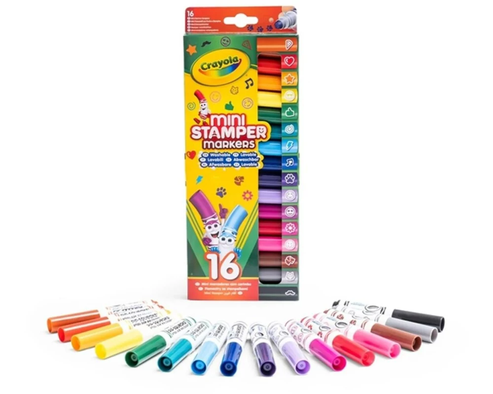 Crayola Mini Stempel-Filzstifte 16 Stück