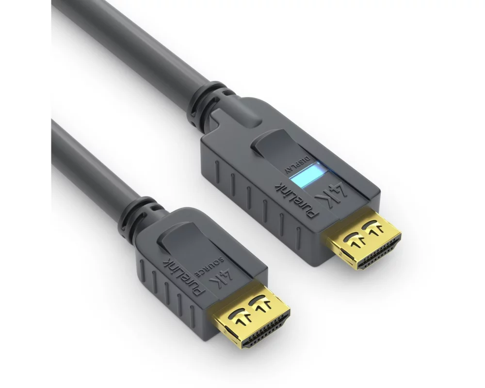 PureLink Kabel Aktiv 4K High Speed HDMI mit Ethernet Kanal 25 m