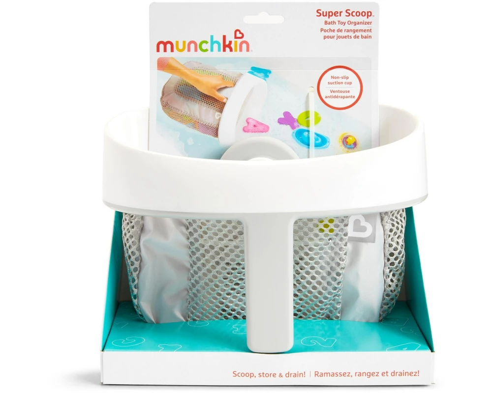 Munchkin Badespielzeug-Organizer Grau