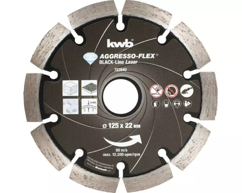 kwb Trennscheibe Black-Line Diamant 125 mm
