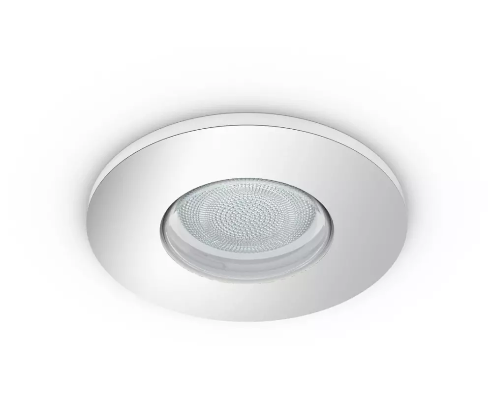 Philips Hue White Ambiance Adore Deckenspot Rund Silber + Dimmer