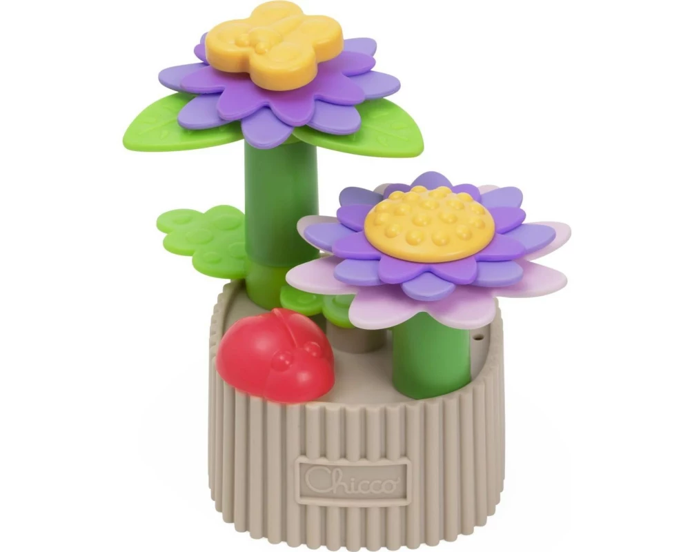 Chicco Blumentopf Steckspiel Gänseblümchen
