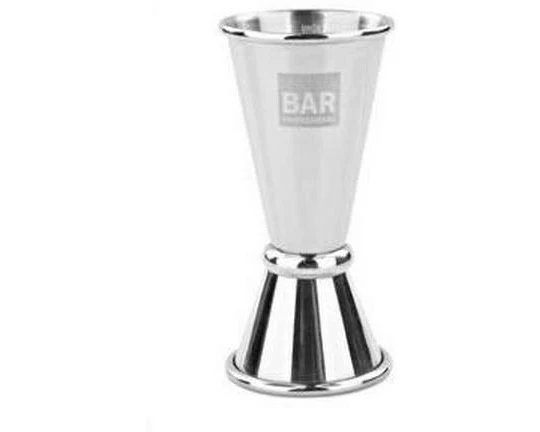 Barprofessional Jigger 1 Stück, Silber