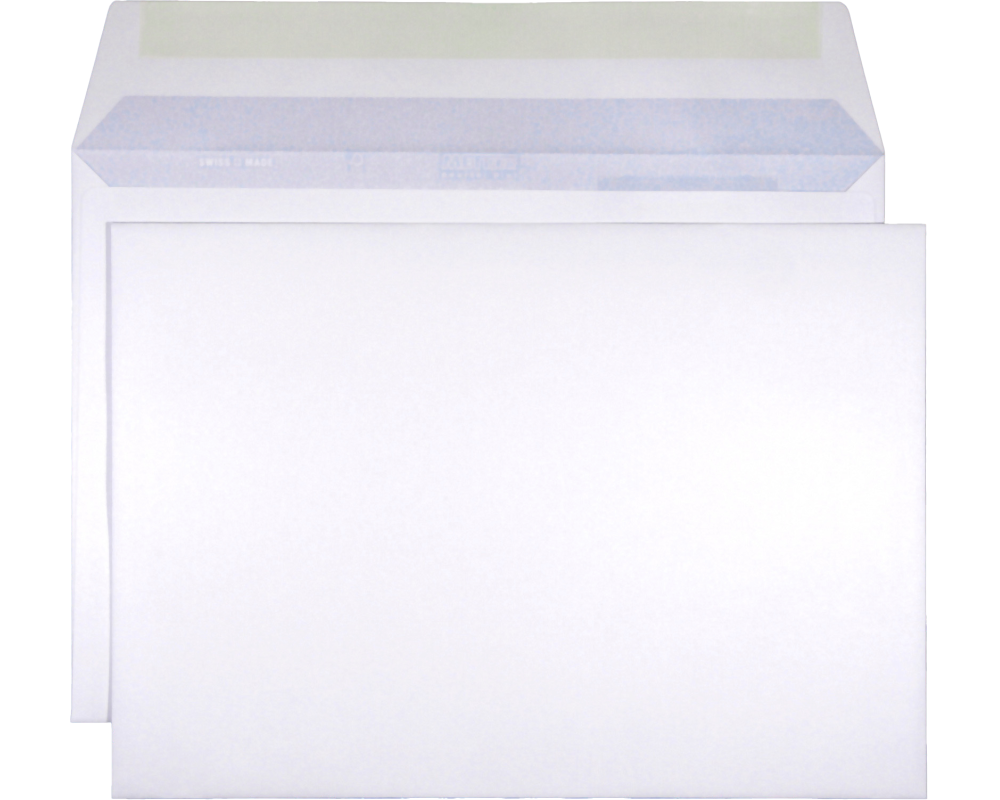 METTLER Couvert ohne Fenster C4 9076 120g, ultraweiss 250 Stk.