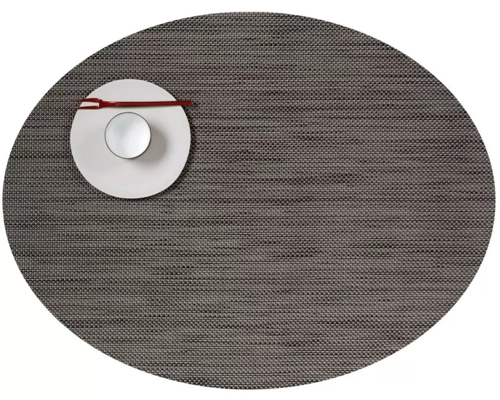Chilewich Tischset Mini Basketweave 36 cm x 49 cm, Grau