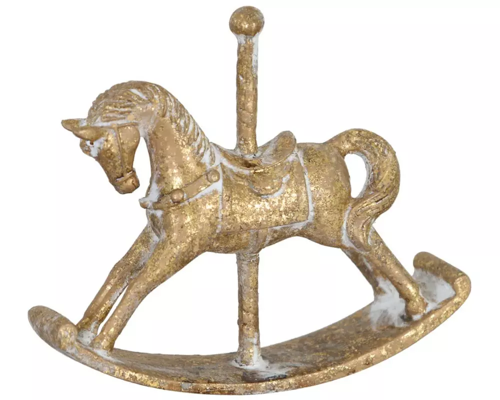 CHALET Schaukelpferd 15.5 x 3.5 x 13 cm