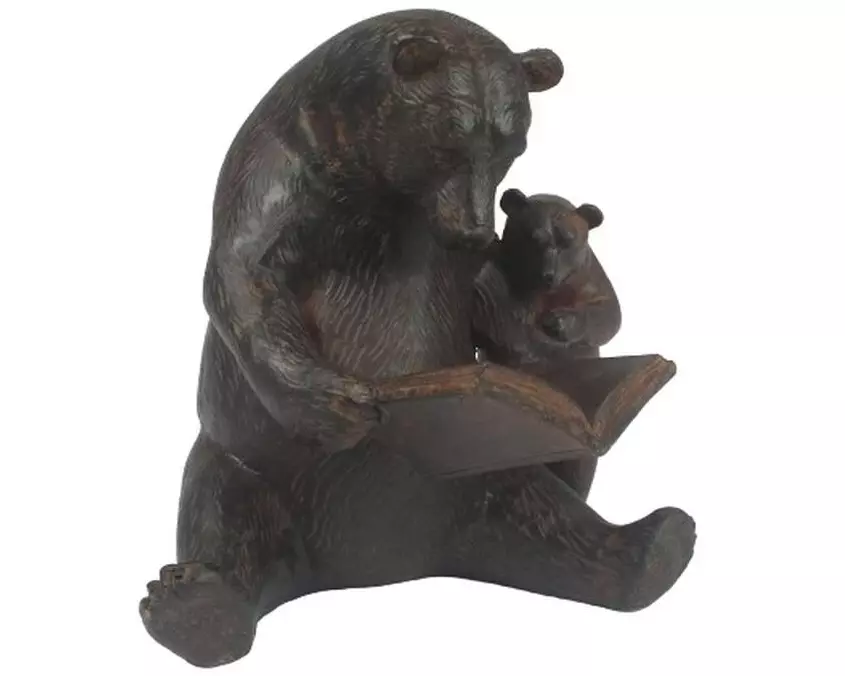 Originals Aufsteller Bär lesend, 20.5 x 20.5 x 19 cm